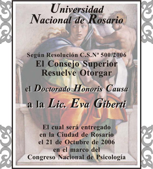 doctorado honoris causa